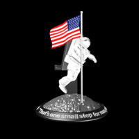 Astronaut Smart Phone Stand (Neil Armstrong) - Thumbnail 7