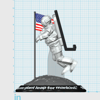 Astronaut Smart Phone Stand (Neil Armstrong) - Thumbnail 15
