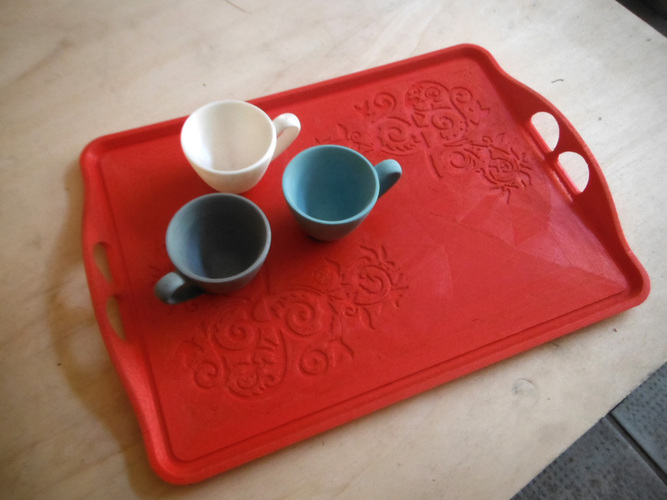 Basic teatime tray 3D Print 126856