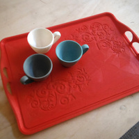 Small Basic teatime tray 3D Printing 126856