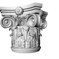 Corinthian Capital 3d printing made - Thumbnail 1