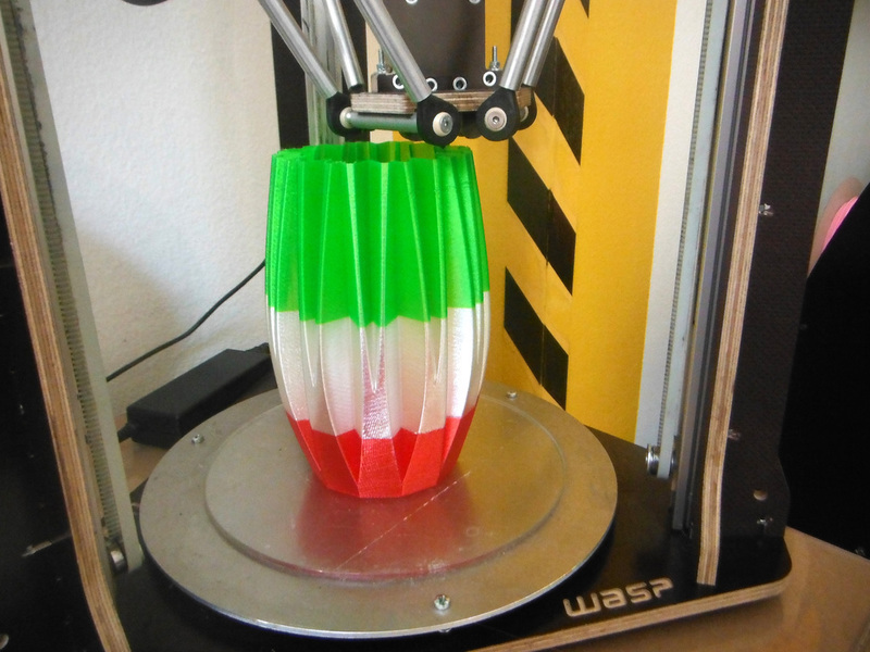 One simple and nice spyralized vase