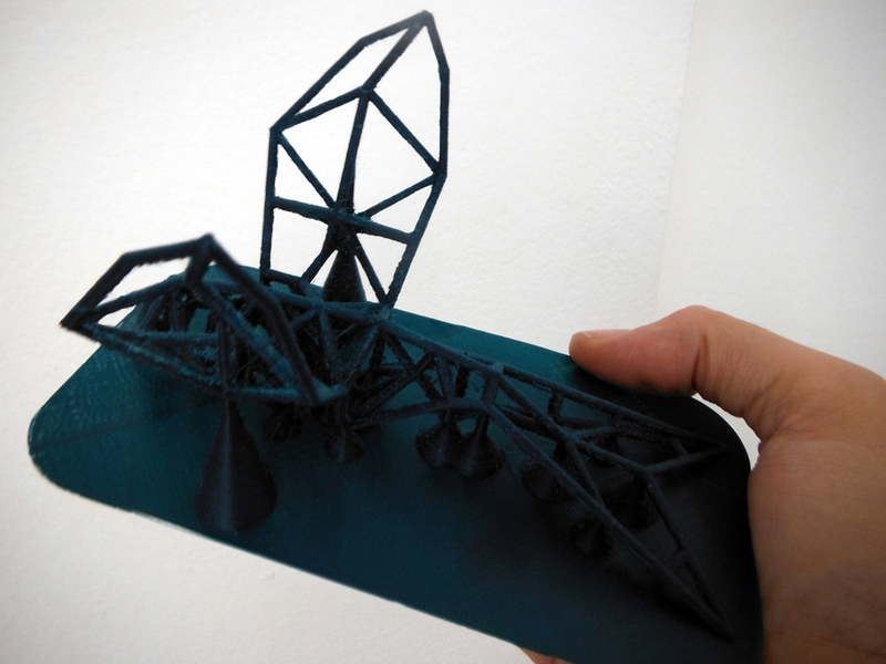 Swallow in Wireframe - active supports