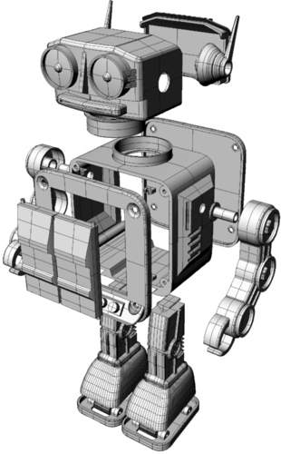 Robot HORIKAWA style 3D Print 126892
