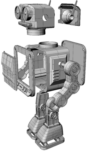 Robot HORIKAWA style 3D Print 126893