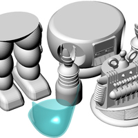 New Italy Robbie Robot - Thumbnail 4