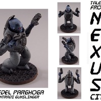 Small Jedel Parghoga, Zyntari Gunslinger 3D Printing 1269