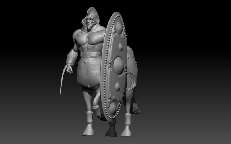 Centaur soldier 3D Print 126931