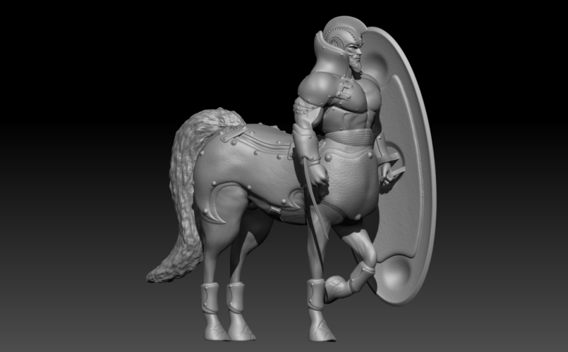 Centaur soldier 3D Print 126932