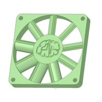 PC Fan Pressure Boost Adapter 80x80x10mm - Thumbnail 1