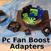 PC Fan Pressure Boost Adapter 80x80x10mm - Thumbnail 3
