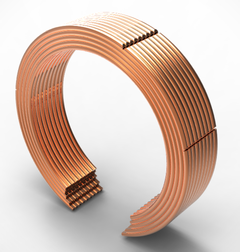 Tube Bracelet 3D Print 127127