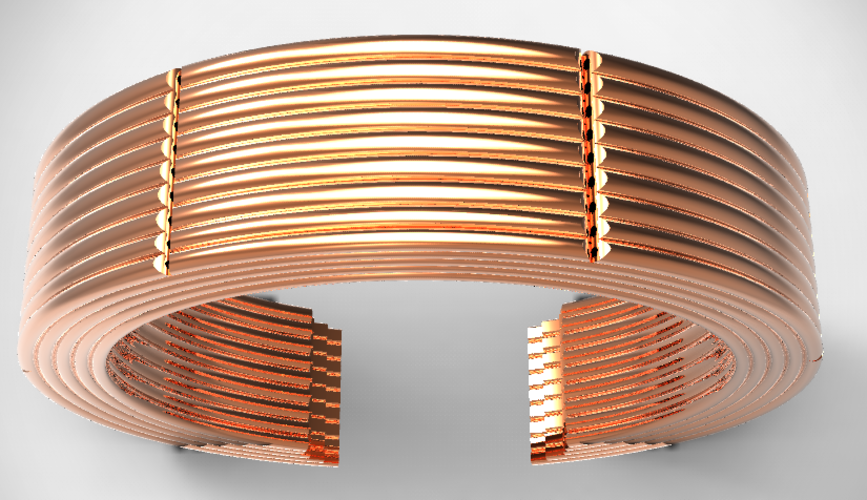 Tube Bracelet 3D Print 127128