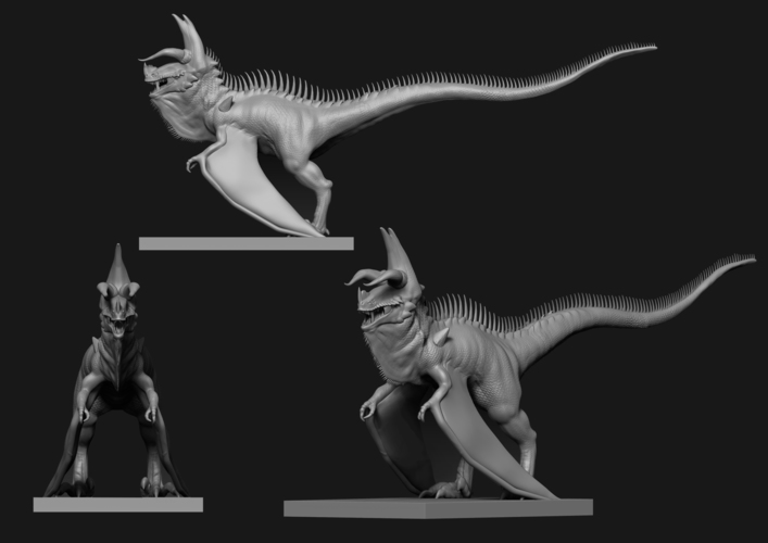 Dino Creature 3D Print 127144