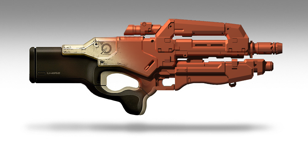 M-96 Mattock Heavy Rifle 1:1 scale 3D Print 127147