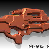 M-96 Mattock Heavy Rifle 1:1 scale - Thumbnail 4