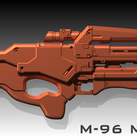 M-96 Mattock Heavy Rifle 1:1 scale - Thumbnail 5