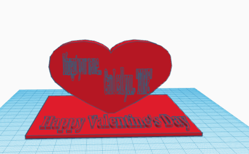 Valentine's Day Trinket 3D Print 127158