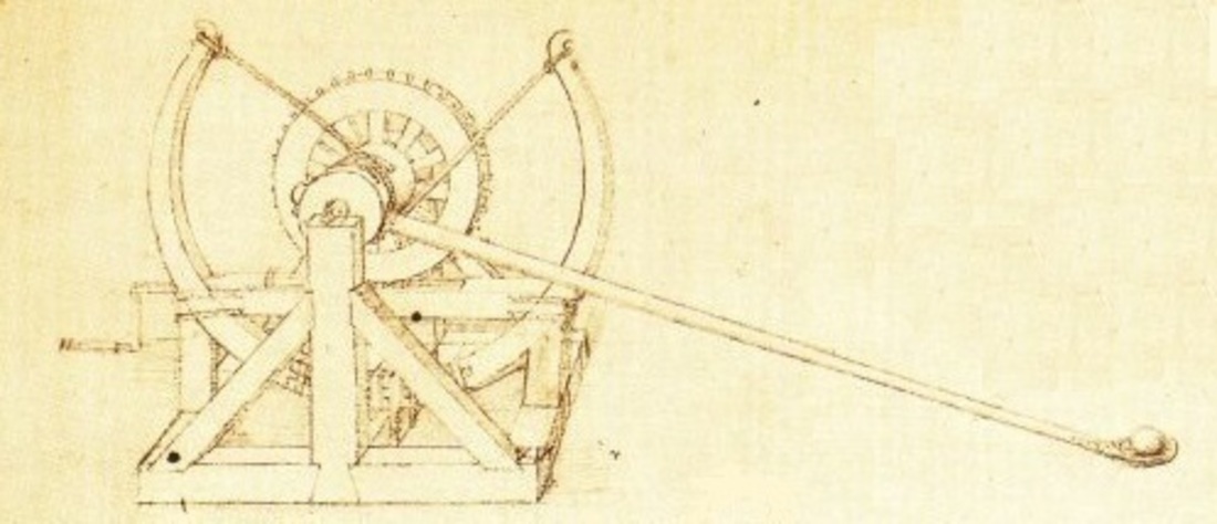 Catapult Da Vinci 3D Print 127200