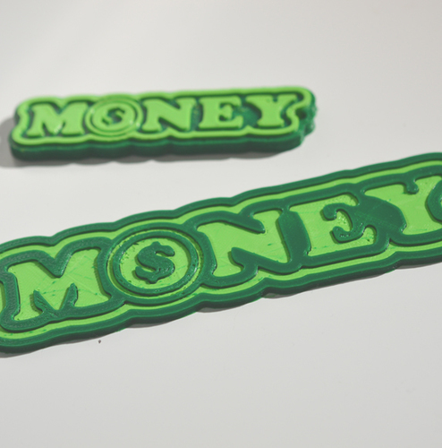 "Money - M($)ney - Money" 3D Print 127246