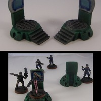 Teleporter Pads in 15mm Scale - Thumbnail 2
