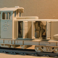 DIESEL-01 LOCOMOTIVE MODEL THAT FITS LEGO TRACKS.. - Thumbnail 3