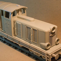 DIESEL-01 LOCOMOTIVE MODEL THAT FITS LEGO TRACKS.. - Thumbnail 5