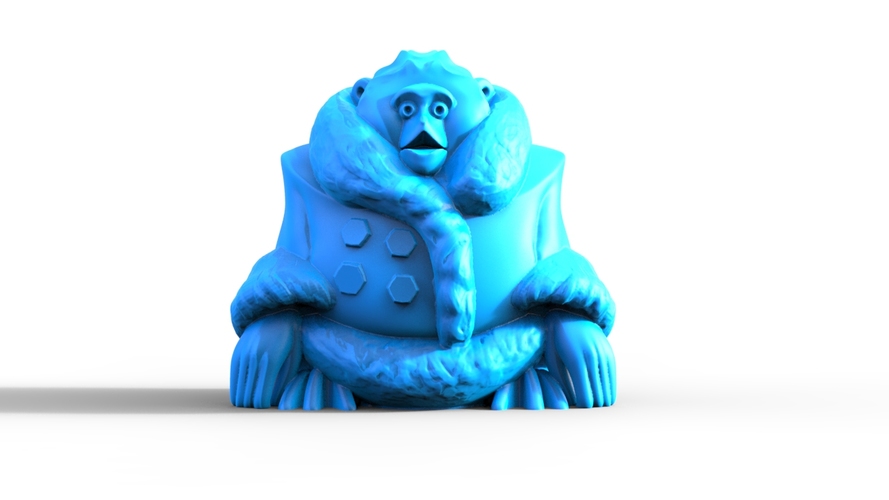 Canadian IKEA Monkey Figurine (Uprising Contest Winner) 3D Print 1277