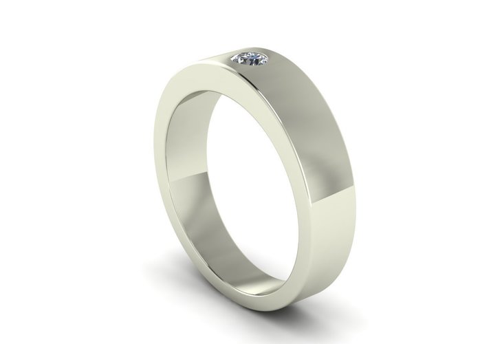 Ring Band Ref 001 3D Print 127716