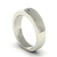 Small Ring Band Ref 001 3D Printing 127716