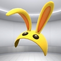 Small Bunny hood  3D Printing 127781