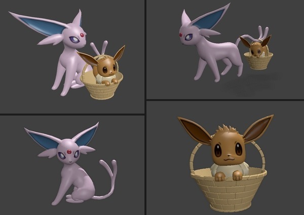 ♡♡ Eevee and Espeon ♡♡