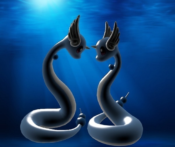 Two dragonair  ♡ ♡ 