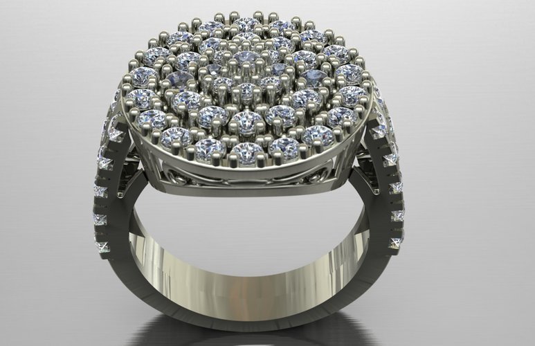 Jewelry Ring Women 3D Print 127882