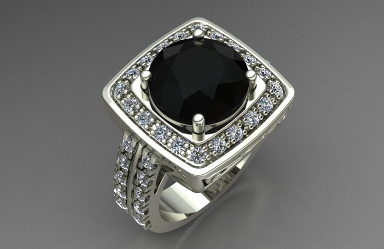 Jewelry Ring Women 3D Print 127911