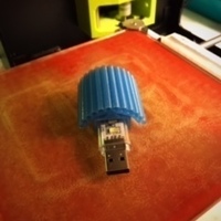 Small USB Light Shade3 3D Printing 128007