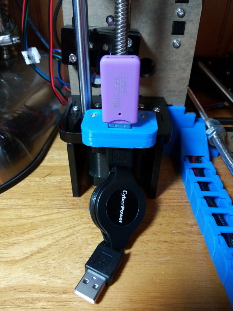 Usb 3d printer Mount