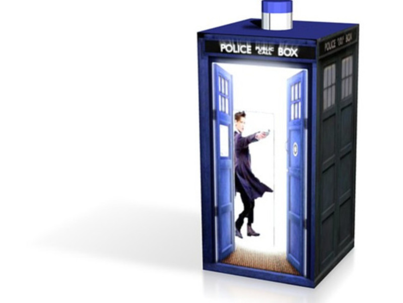 second life matt smith tardis for color print