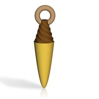 ice cream pendant - Thumbnail 1
