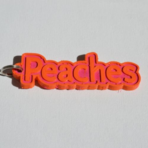 "Peaches" 3D Print 128169
