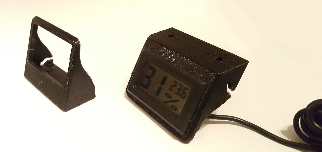 Digital thermometer holder 3D Print 128317