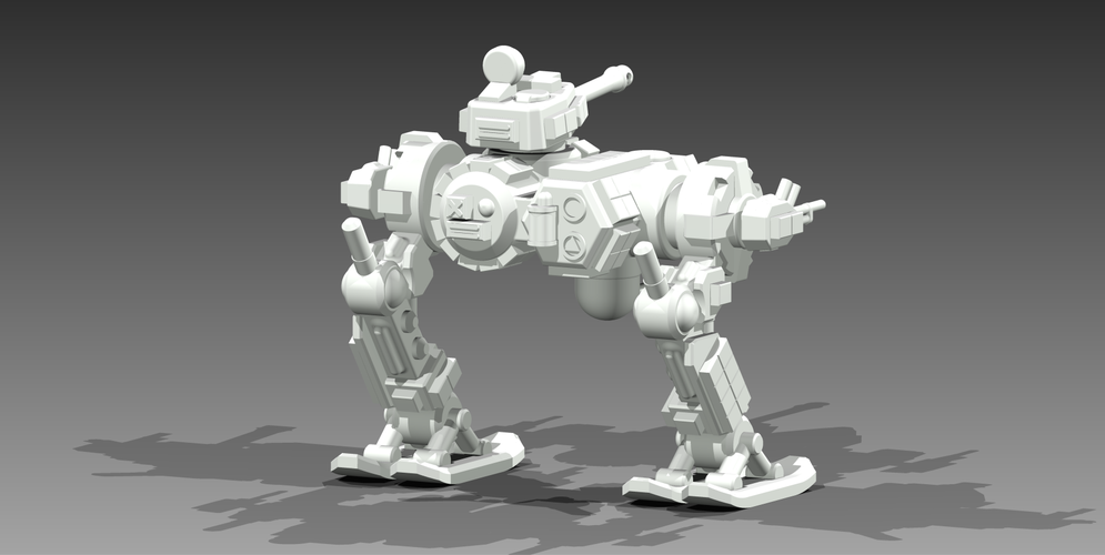 Russian Heavy Mech "Toad" (Zhaba) 3D Print 128487