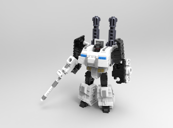 Transformer Slammer 3D Print 128528