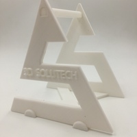Small 3D Solutech filament spool holder 3D Printing 128533