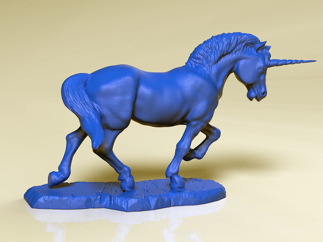 Unicorn 3D Print 128541