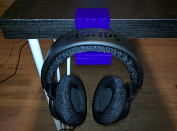 Headphone Table Hook 3D Print 128547