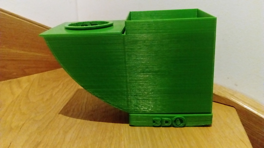 3Dponics - Herb Garden - Bottom lid 3D Print 128566