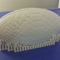 Faux Gatro/Croc skin Clutch Bag - Thumbnail 5