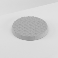 Small Warhammer 40K Base Plate 3D Printing 128600