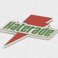 Small Hater-ade emblem 3D Printing 128621